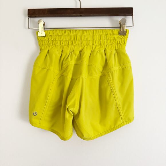 LULULEMON Tracker Short II Split Pea Yellow 4 - Picture 8 of 11